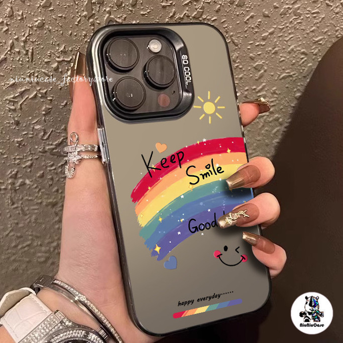 สายรุ้ง เคสโทรศัพท์ For Samsung Galaxy A50 A51 A14 A31 A10S A50S A30S A32 A03 2021 A13 4G A25 A52 ป้องกันการตก เคส Case