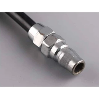 สายลมสปริง ลมสีดำ ลมขด PU HOSE ยาว 15 เมตร ปั๊มลม 8x5mm แบบขดสปริง พร้อมหัวคอปเปอร์