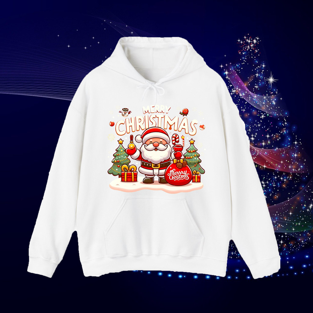 👕ของขวัญคริสต์มาสHoodiesซานตาคลอสHoodies 13ยอดนิยมคริสต์มาสHoodies Unisex H OodiesขนาดM-3XL