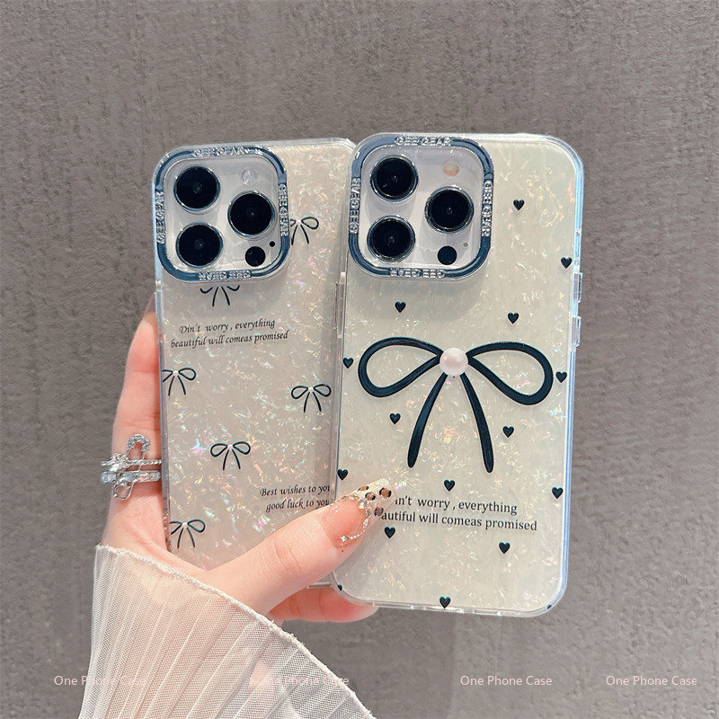 เข้ากันได้กับเคส iPhone 15ProMax 14 iPhone13 12 iPhone 11 Pro Max ป้องกันการชนกัน โปร่งใส เคสโทรศัพท์ DLBKW008&009