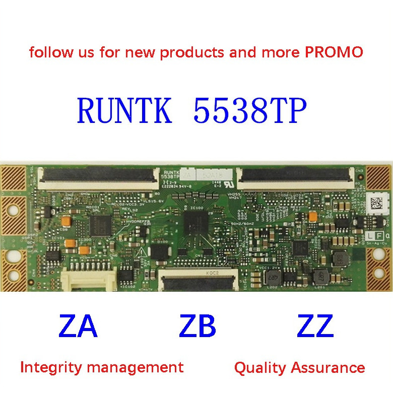 SAMSUNG UA40J5100AR ทีวี Tcon บอร์ด RUNTK 5538TP ZA RUNTK5538TP ZB/ZZ UA40J5100
