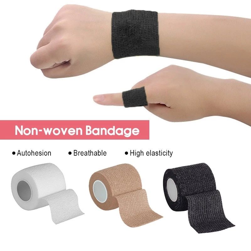 เทปกีฬาฟุตบอลผ้าแบบมีกาวในตัว, เทปฟุตบอลกีฬารองรับทางการแพทย์เพื่อป้องกันข้อมือ, ข้อเท้า, เข่า