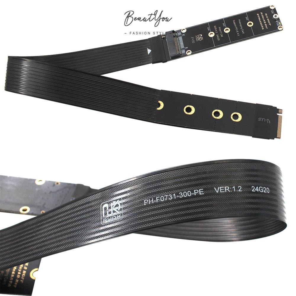 M.2 NVME NGFF M-Key SSD Extension Cable M.2 NVME Extender Solid Drive Riser Card [BeautYou.th]