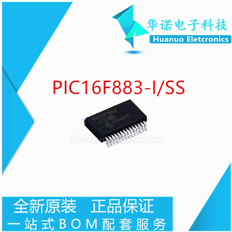 5PCS-20PCS ใหม่ PIC16F883-I/SS PIC16F883 SSOP-28 Microcontroller ชิป IC ZB9Q