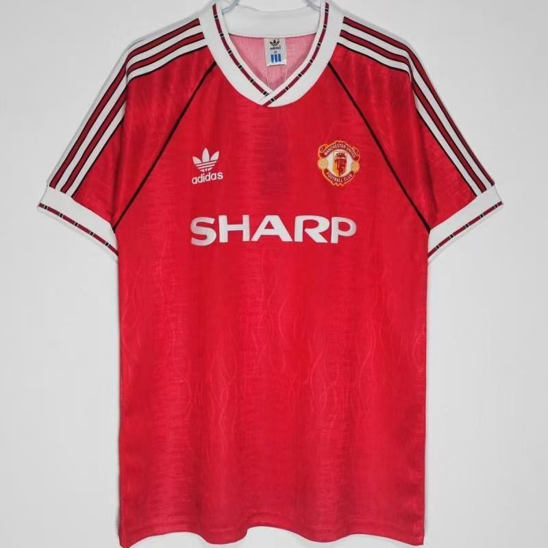 Retro Edition 1991-92 เสื้อฟุตบอลทีมแมนเชสเตอร์ ยูไนเต็ด UCL Away S-2XL,สามารถเพิ่มชื่อและหมายเลขของคุณได้