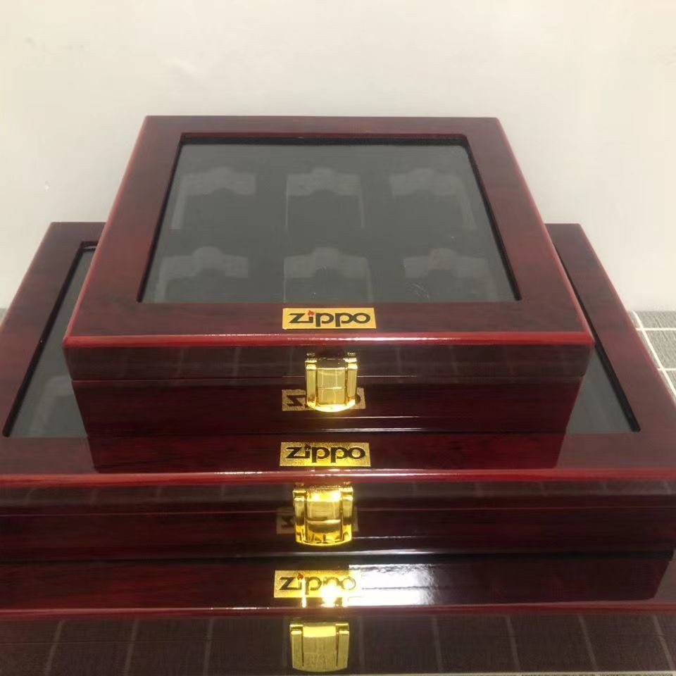 ไฟแช็ก ซิปโป้ คอลเลกชันกล่องบรรจุ 1/6/8/10/12/18-นิดหน่อย ไฟแช็กกล่องเก็บไม้ไฟแช็กกล่อง - รูปที่ 3