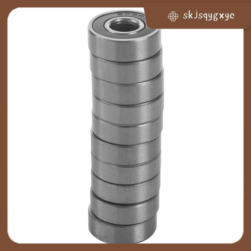 skjsqygxyc 10 ชิ้นประสิทธิภาพสูง 8x22x7 มม. 608- 608RS Z R-228HH