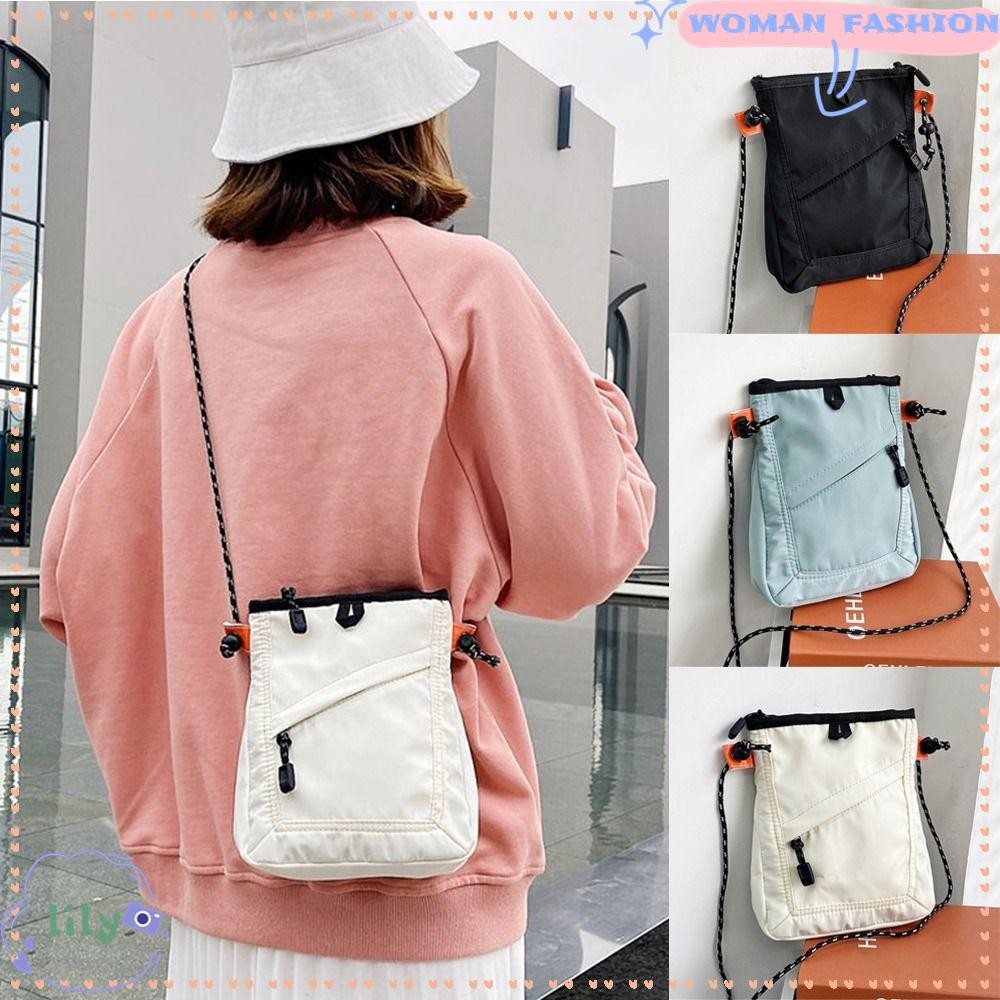 Lily Messenger Bag, Small Mini Shoulder Bag, Fashion Waterproof Square Crossbody Bag Men