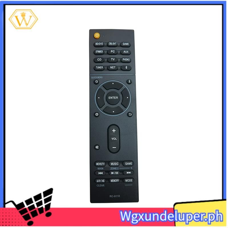 Wplace RC-911R รีโมทคอนโทรลสําหรับ AV สเตอริโอตัวรับสัญญาณ TX-NR578 TX-DS787 TX-NR777 TX-NR686 HT-S7