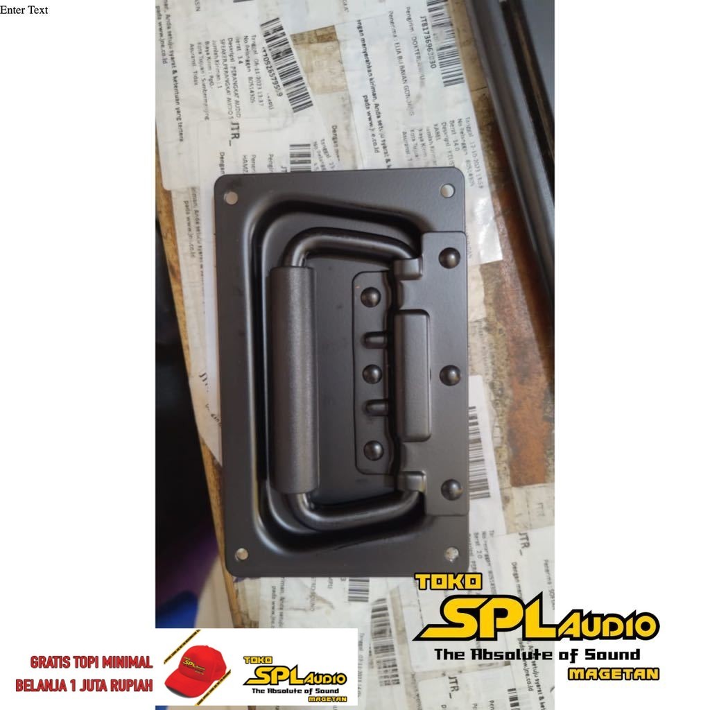 BOX HANDLE TA - 165 (HARDCASE) สีดํา