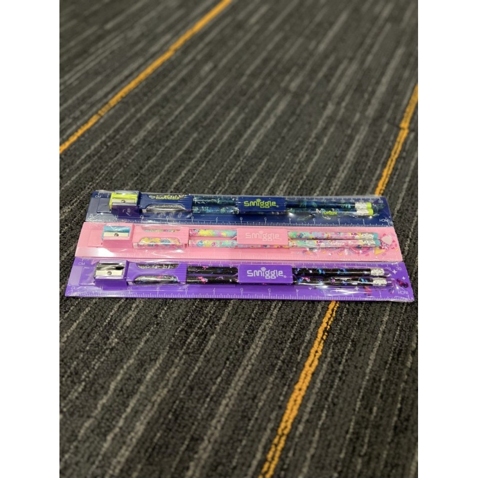 SMIGGLE COMBO RULER - SMIGGLE RULER SET
