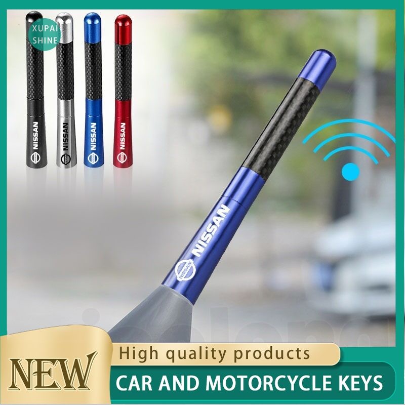 xps คุณภาพสูง 1 ชิ้นเสาอากาศรถยนต์ Universal รถคาร์บอนไฟเบอร์เสาอากาศสัญญาณเครื่องขยายเสียงเสาอากาศว