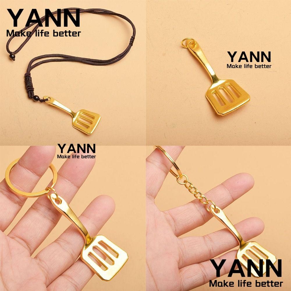 Yann1 Gold Shovel พวงกุญแจ,เกมรูปประณีต Teamfight Tactics พวงกุญแจ,มินิของขวัญวันเกิดของเล่นสร้อยคอ 