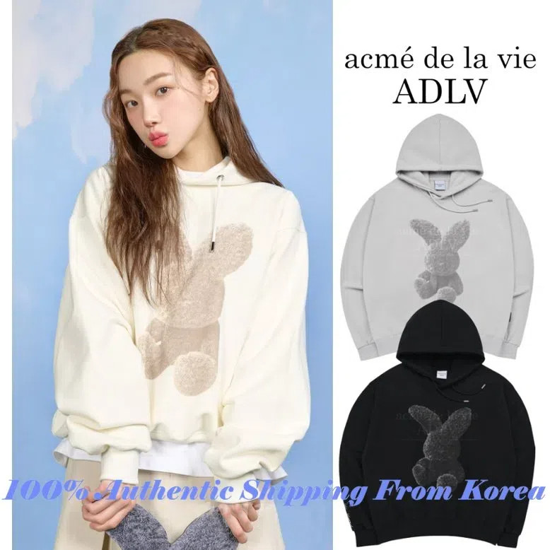 AdIv Acme De La Vie FUZZY RABBIT HOODIE