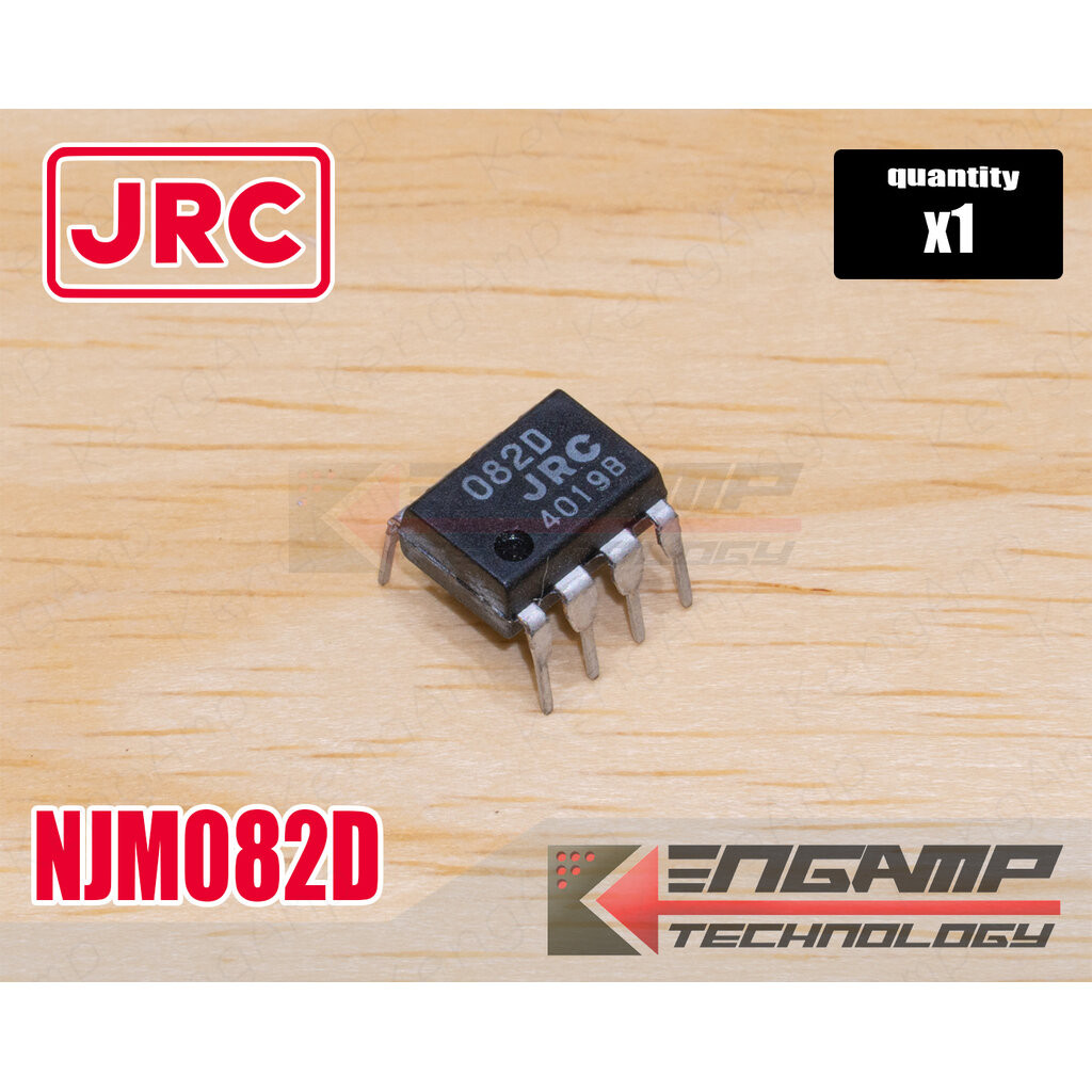 (1ตัว)[IC] NJM082D JRC Dual J-Fet Input OP-AMP