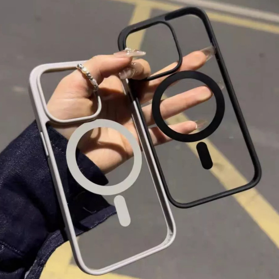 เคสโทรศัพท์ อะคริลิคใส กันกระแทก สําหรับ for iPhone 11 12 13 14 15 16 Pro Max 16 Pro 16 Plus 7 8 Plu