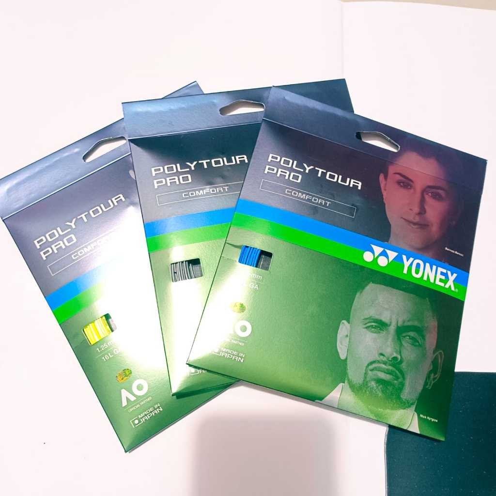 YONEX POLYTOUR PRO COMFORT Tennis Poly Tour Pro ของแท้ 100% YONEX
