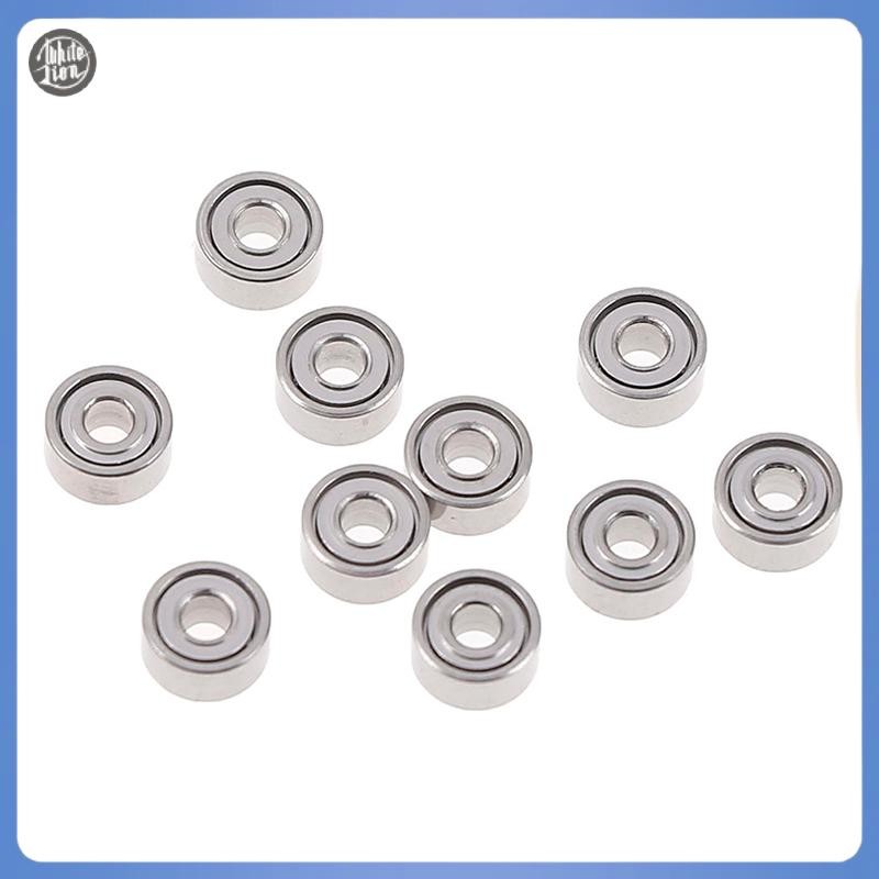 WL| 10 ชิ้น 681XZZ 1.5x4x2 มิลลิเมตรเปิดแบริ่งขนาดเล็ก ball mini hand bearing spinner ใหม่