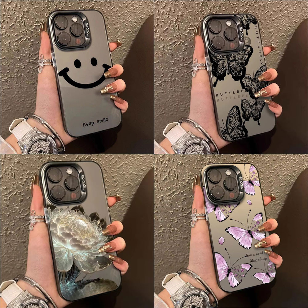 Hard IMD เคสทรศัพท์ For iPhone 13 11 16 Pro Max 17 Air 15 14 12 XR X Xs 7 8 Plus SE 14promax 13promax เคสโทรศัพท์มือถือ