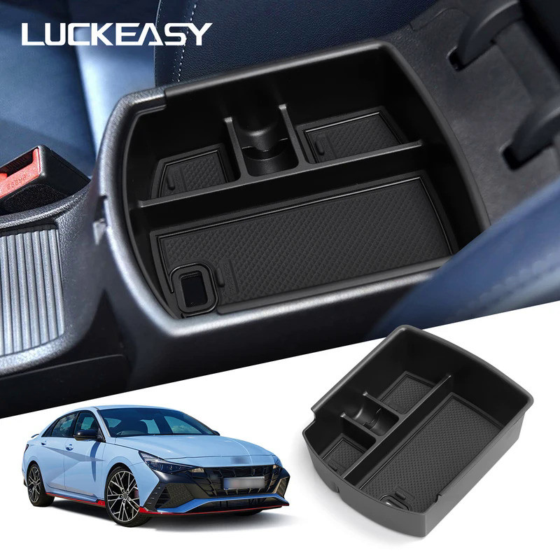 for Hyundai I30 I30 N 2021-2025 Car Armrest Storage Box Organizer Case Car Accessories Center Consol