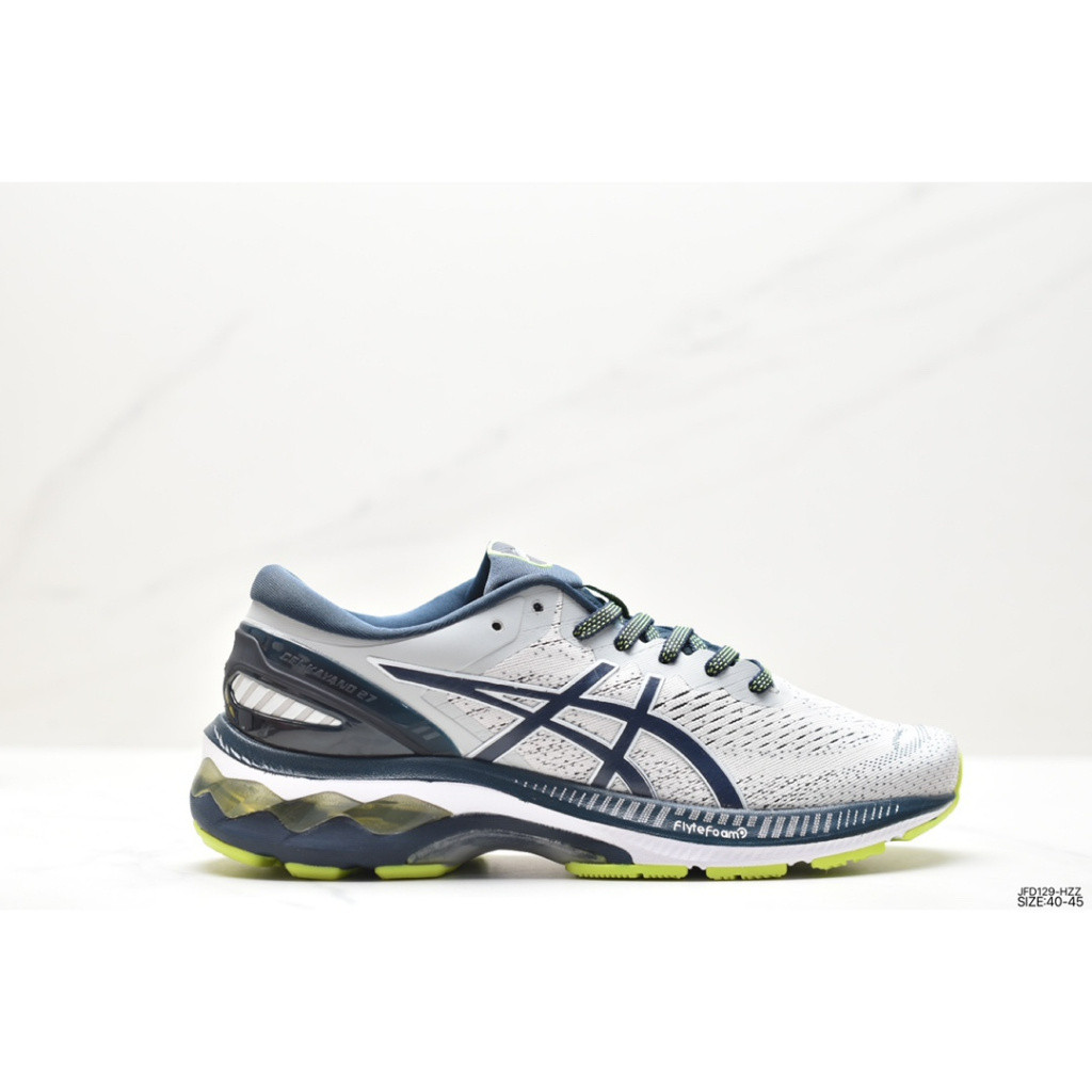Asics Asics Gel-Kayano 27 lite-show รองเท้าวิ่งผู้ชาย รองเท้าผ้าใบคาร์บอนไฟเบอร์