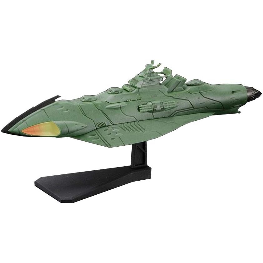 BANDAI SPIRITS Mechanic Collection Space Battleship Yamato 2199 No.03 Gamilas Ship Colored Plastic M