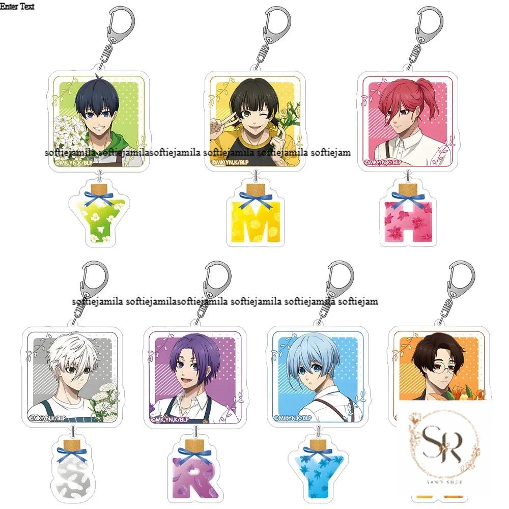 อะคริลิคคู่พวงกุญแจจี้อะนิเมะของเล่นพวงกุญแจ kenyu yukimiya yoichi isagi hyo