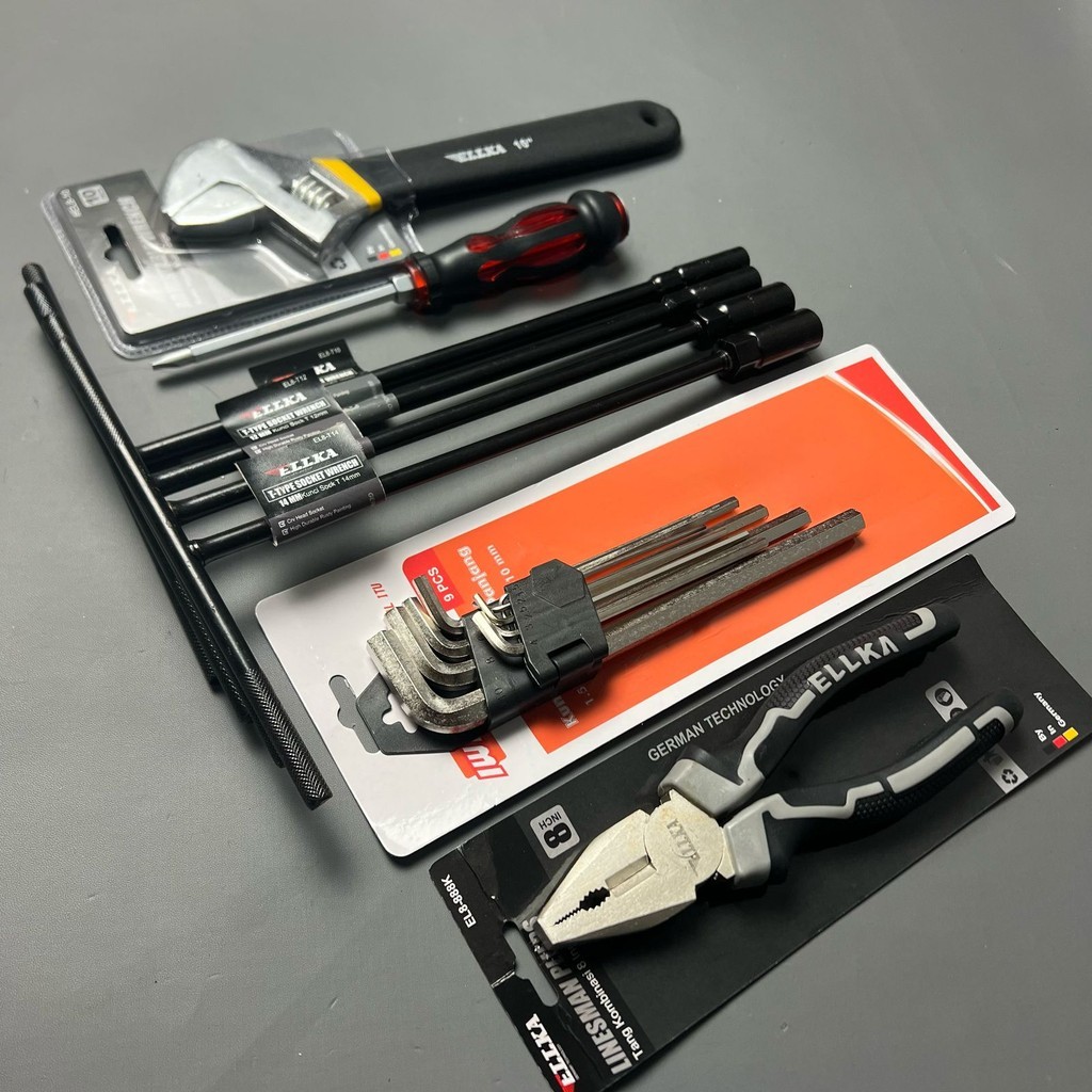 ขาย A LOSS!!! 1 ชุดของ WORKSHOP EQUIPMENT KEY 4 ชิ้น ELLKA T KEY 8-10-12-14 IWA L KEY SET 9 ชิ้น LEN