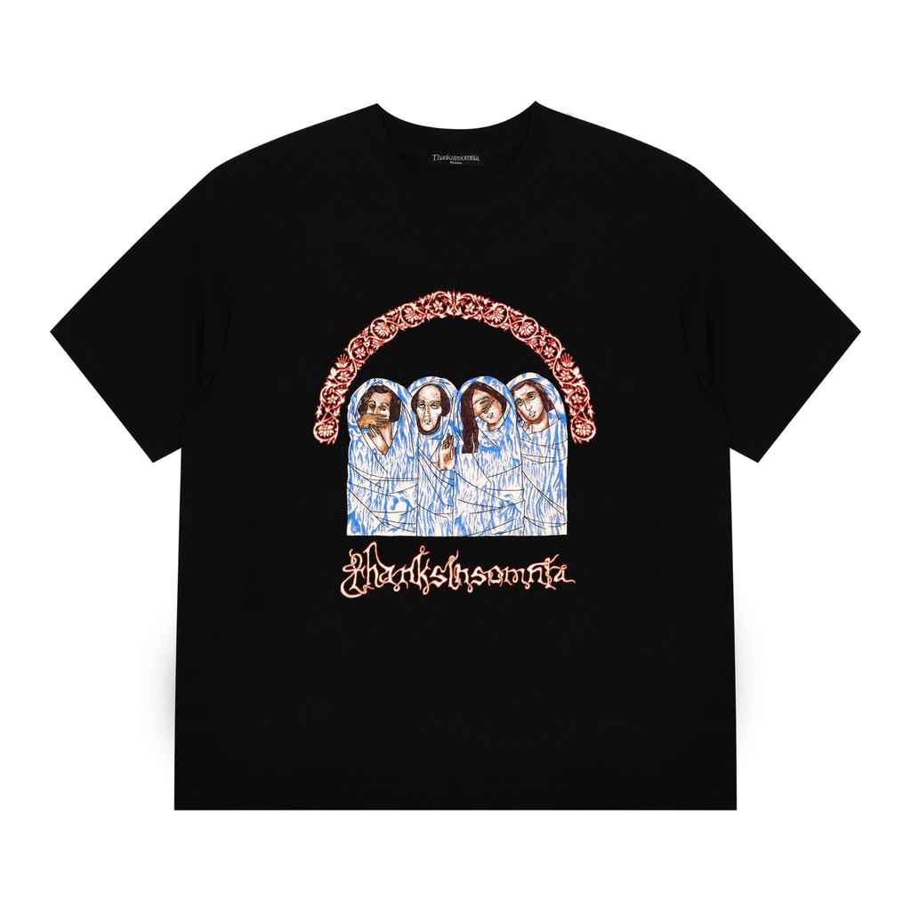 เสื้อยืด Hestia Black Thanksinsomnia