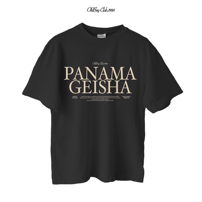 ✨พร้อมส่ง✨OLDBAY® Oversize Tees  “Panama Geisha”