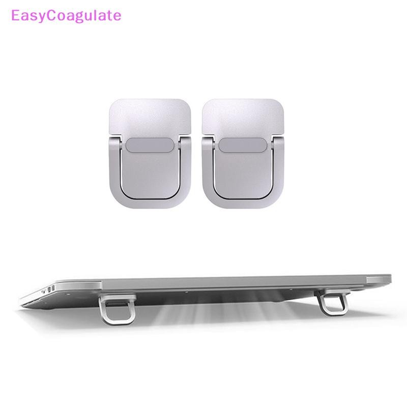 Eas 2 ชิ้นขาตั้งแล็ปท็อปแบบพกพาพับ Nvisible แล็ปท็อป Riser Bracket สําหรับโน้ตบุ๊คขาตั้ง Cooling Holder Ate - รูปที่ 5