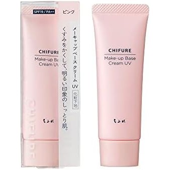 【Direct from Japan】CHIFURE MAKEUP BASE CREAM BASE Makeup Base 1 Pink 30G