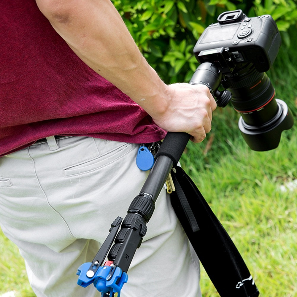 ใช้งานง่าย monopod telescopic สำหรับการเดินทางกลับบ้าน