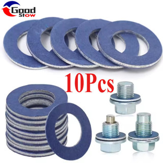 [3-5 วันมาถึง] 2/5/10 ชิ้นปะเก็นกระทะน้ํามันรถยนต์สากล M12x2…