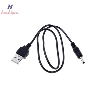 <haohiyou> USB ตัวผู้เป็นปลั๊ก 3.5 มม. สายชาร์จสายไฟสําหรับแท็บเล็ตพีซี