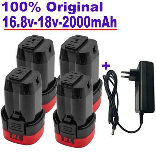 16.8V/18V 100%New Battery for Dongke JAVN Battery, Brushless Small Steel Gun, Starter, Brushless Lit