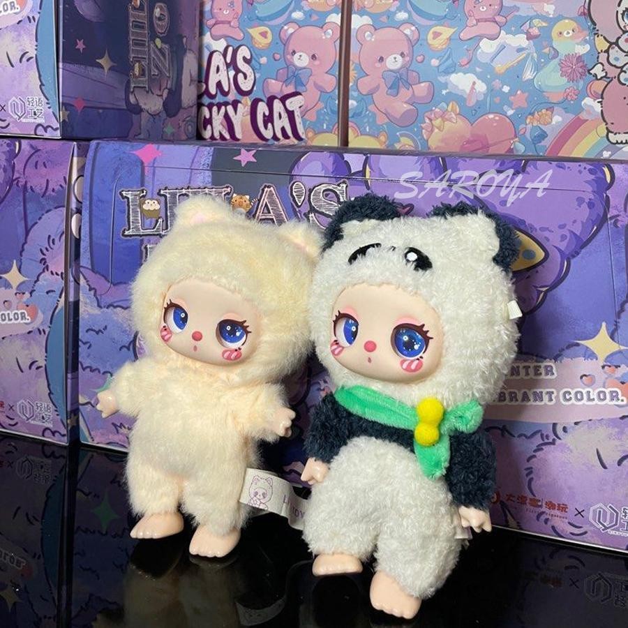 ราคาต่ําสุด Liila Zoo Series กล่องตาบอด Liilas Lucky Cat V2 ของเล่นตุ๊กตาไวนิล mueadauth
