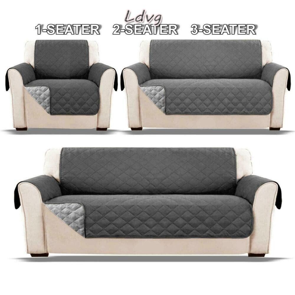 Ldvg Settee ครอบคลุมห้องนั่งเล่น Dacron Soft เก้าอี้ Protector