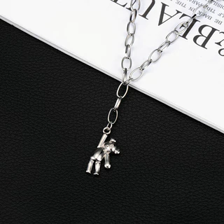 พร้อมส่ง สร้อยคอ ได้3เส้น สไตล์แร๊ปเปอร์ เครื่องประดับ แฟชั่น สไตล์ Y2k N189