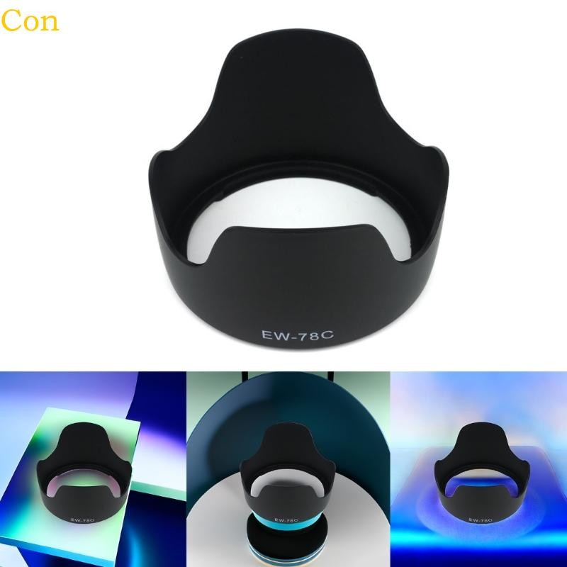 Con 1PC EW-78C EW78C กล้อง Bayonet กลีบเลนส์ Reversible สําหรับ EF 35mm f 1 4L USM VR เลนส์ SLR Hood