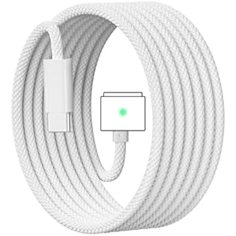 140W USB-C Type C ถึงแม่เหล็ก3สายเข้ากันได้กับ2024 MacBook Pro M1 M2 M3 2024 Air 2024 M2, MacBook Pr