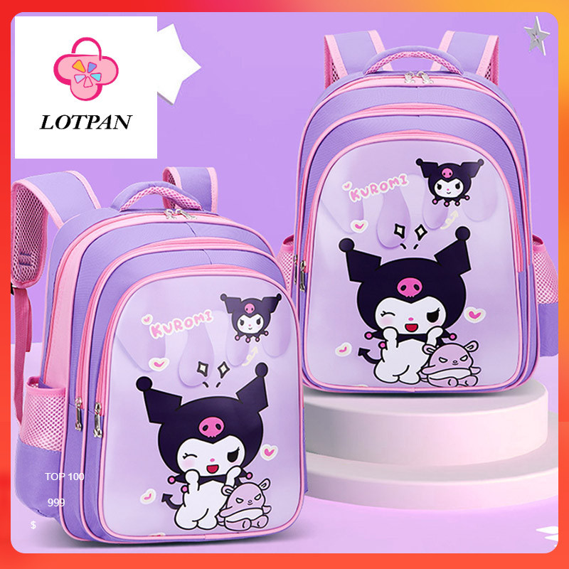 LOTPAN 【คุณภาพสูง】กระเป๋าเป้สะพายหลัง กันน้ํา จุของได้เยอะ เกรด 1-3-6 สําหรับนักเรียนอนุบาล