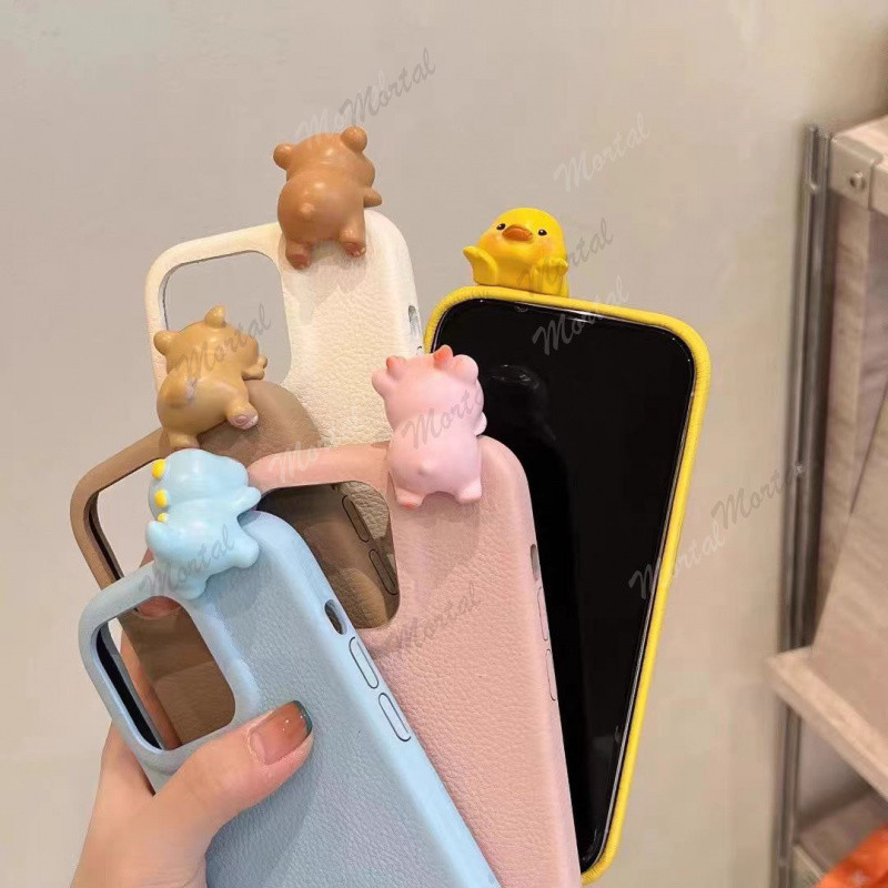 สําหรับ Vivo V40 X200 pro V30 V29 V27 5g กรณี Vivo V40 V30 pro น่ารัก 3D การ์ตูนโกหก piggy เคสโทรศัพท์สาวใหม่