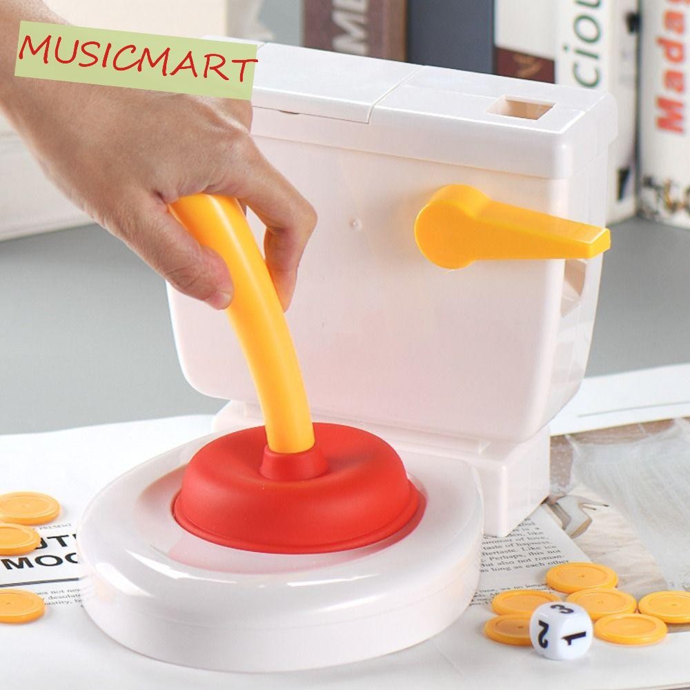 Musicmart ห้องน้ํา Trick ของเล่น, Mischief Pranks ของเล่นห้องน้ํา Spoof ของเล่น, ตารางเกม Interactive ตลกพ่อแม่และลูก Flushing ห้องน้ํา Trick เกมกระดาน