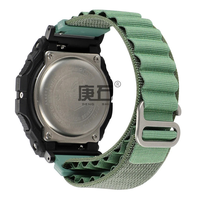 Alpine loop Band สายนาฬิกาไนลอนสําหรับ Casio GBX-100 GBA-800 GMA-B800 810 GBD-800 GA-800