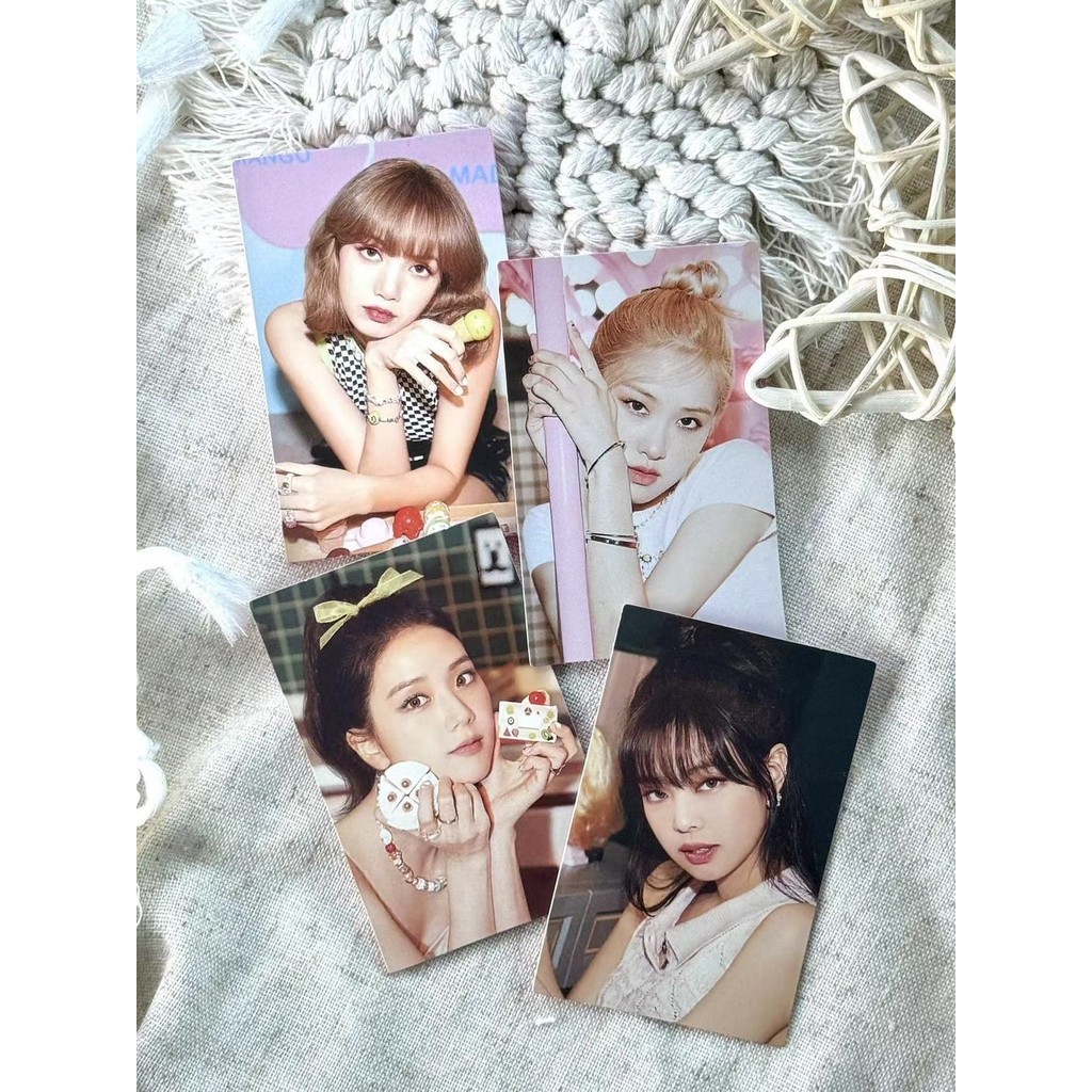 【Official Photocard】BLACKPINK 2021 Summer Diary DVD JISOO、JENNIE、ROSÉ、LISA Brand new and flawless