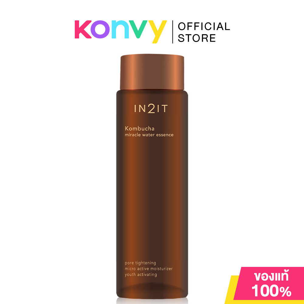 In2It Kombucha Miracle Water Essence 150ml อินทูอิท น้ำตบเอสเซนส์.