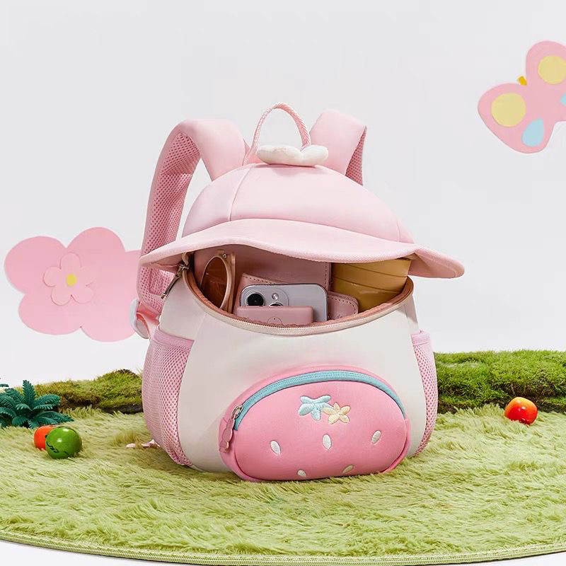 กระเป๋าเป้สะพายหลังเด็กน่ารักกระเป๋าเป้ใบเล็ก2024ปีรุ่นใหม่น้ำหนักเบาความจุขนาดใหญ่กระเป๋านักเรียนหญ