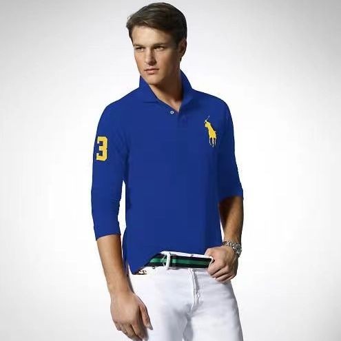 2024 สไตล์ใหม่ผู้ชายสีดําเสื้อโปโลแขนยาวด้านบนปกเสื้อยืดสีทึบธุรกิจสบายๆฤดูใบไม้ร่วง จุดต่ําสุด เสื้อผู้ชายด้านบน [คลังสินค้าพร้อม] ราคา ถูกที่สุด ดีลบีเคเค แกลเลอรีภาพที่ 8