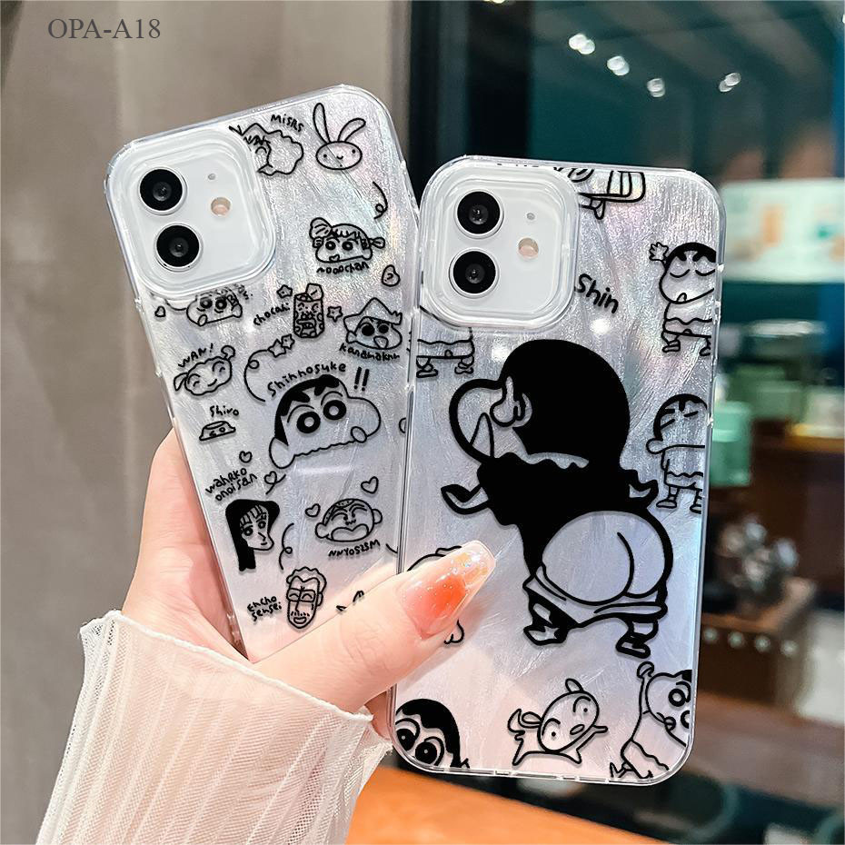 เคส For OPPO A38 A18 A58 A78 A98 A31 A57 A77S A1K A3S A7 A5S A12 A9 A5 A15 A15S A16K A17 A17K Reno 5